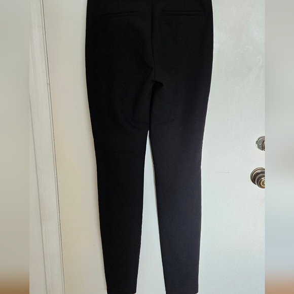 Zara Black Pants with zippers - Picture 2 of 8